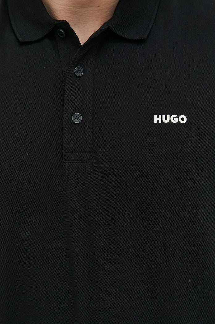 HUGO erkek pamuklu yakalı tişört Donos222