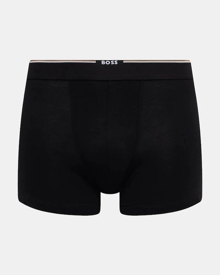 BOSS erkek viskon dar boxer BoxerBr 3P Bamboo 3 parça