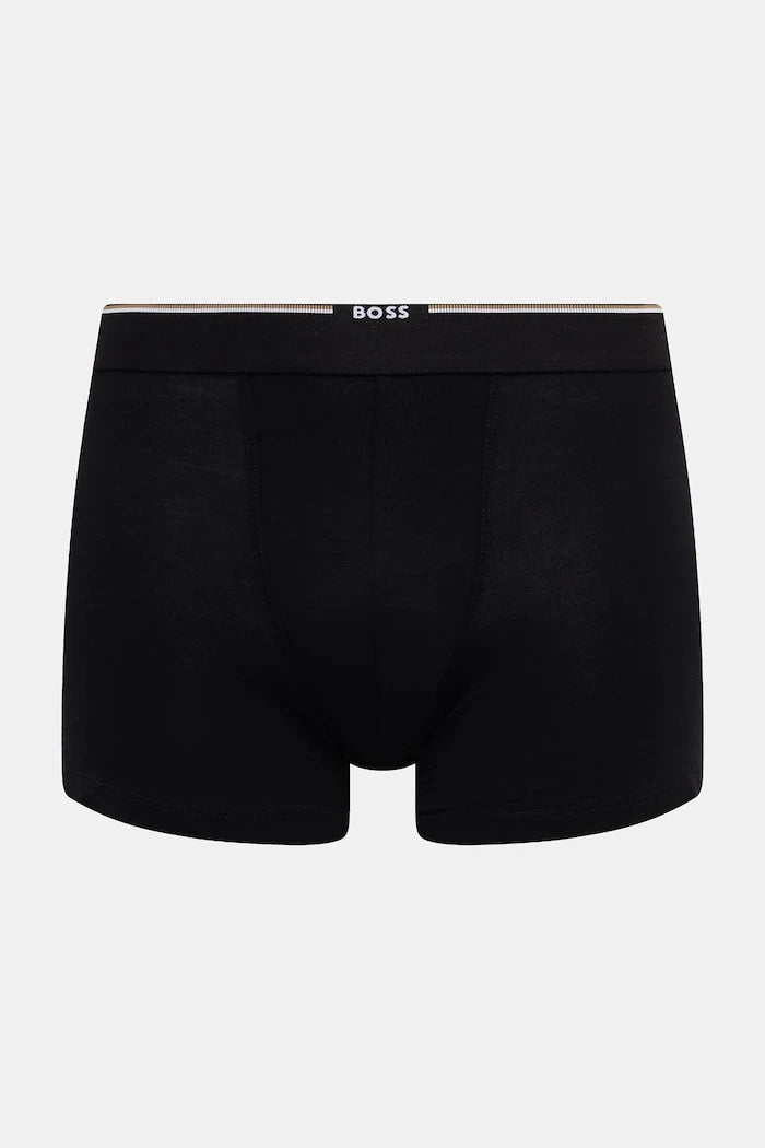 BOSS erkek viskon dar boxer BoxerBr 3P Bamboo 3 parça