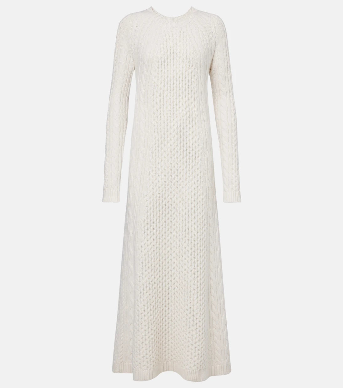 Lisa Yang - Nyla cable-knit cashmere maxi dress