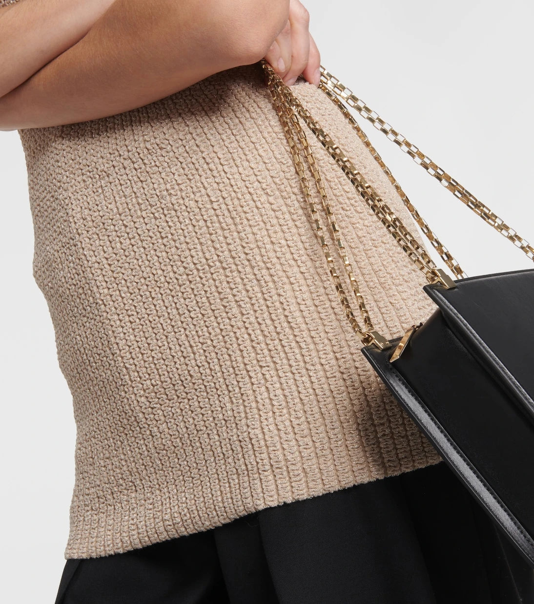 Toteme - Knitted off-shoulder top