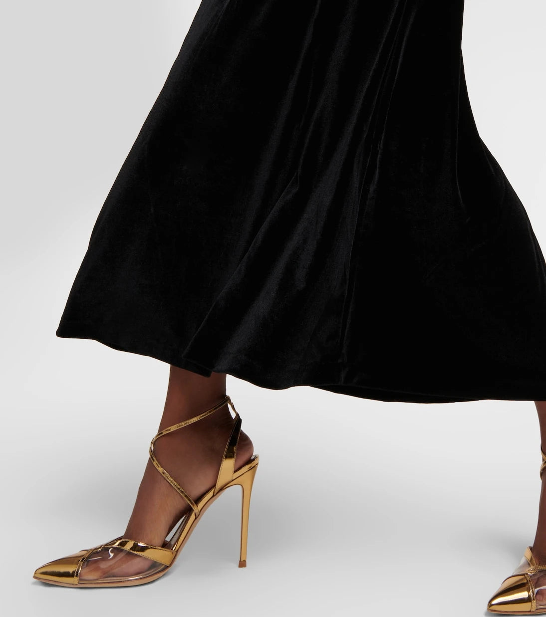 Polo Ralph Lauren - Velvet maxi dress