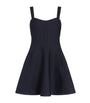 Maje Blue Knitted Mini Dress