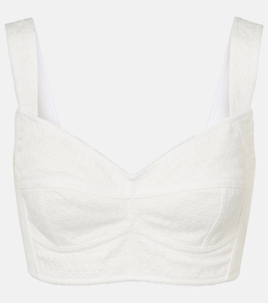Dolce&Gabbana - Scalloped bra top