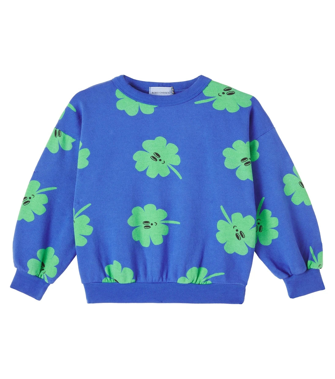 Bobo Choses - Lucky Clover cotton jersey sweatshirt