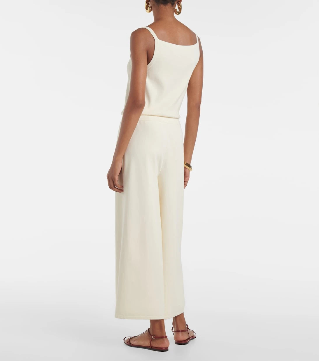 Joseph - High-rise wide-leg pants