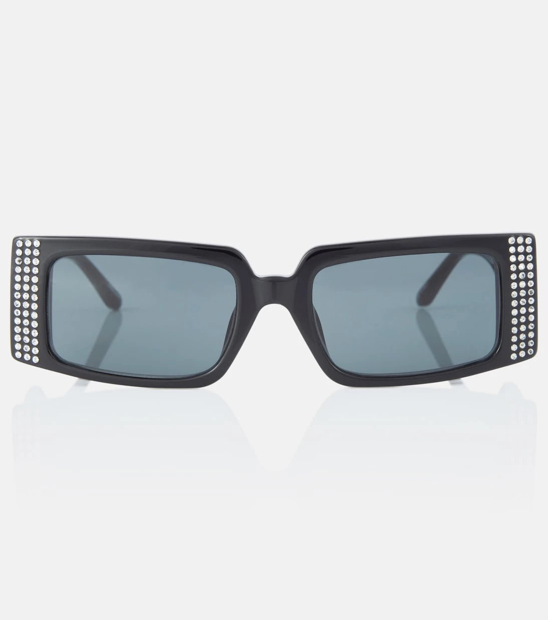Magda Butrym - Crystal-embellished square sunglasses