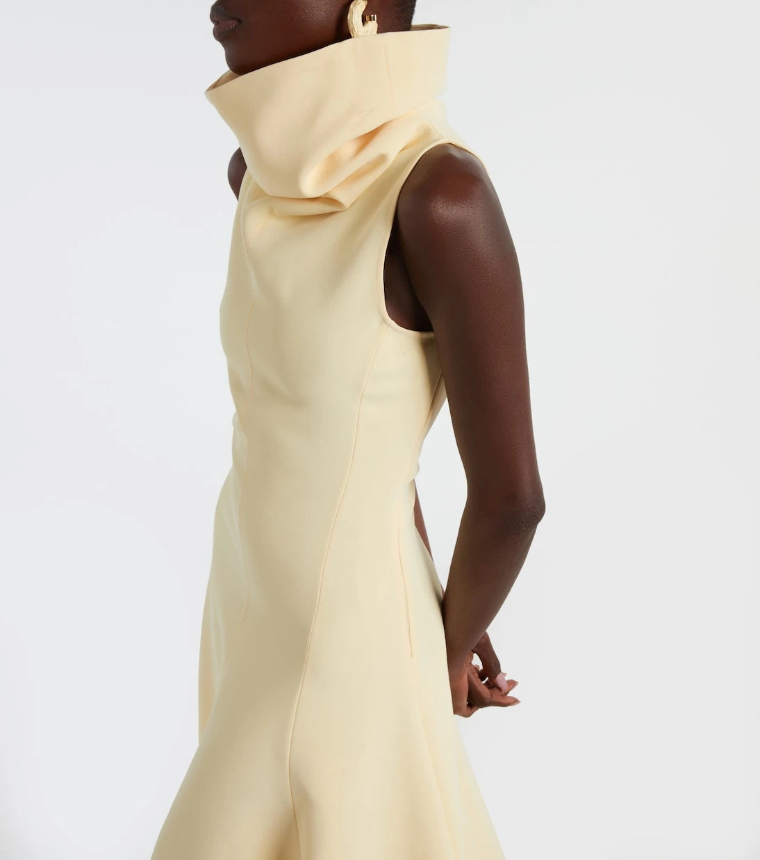 Jacquemus - Triangle midi dress