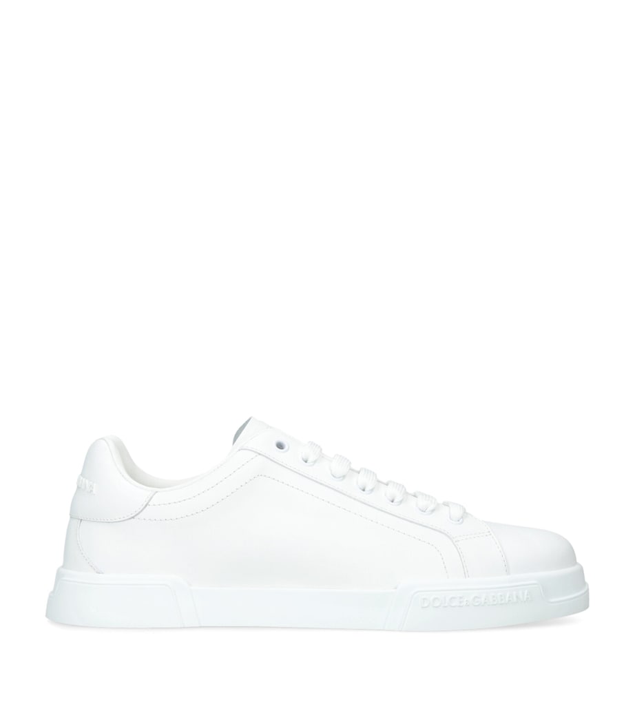 Dolce & Gabbana Leather Portofino Sneakers