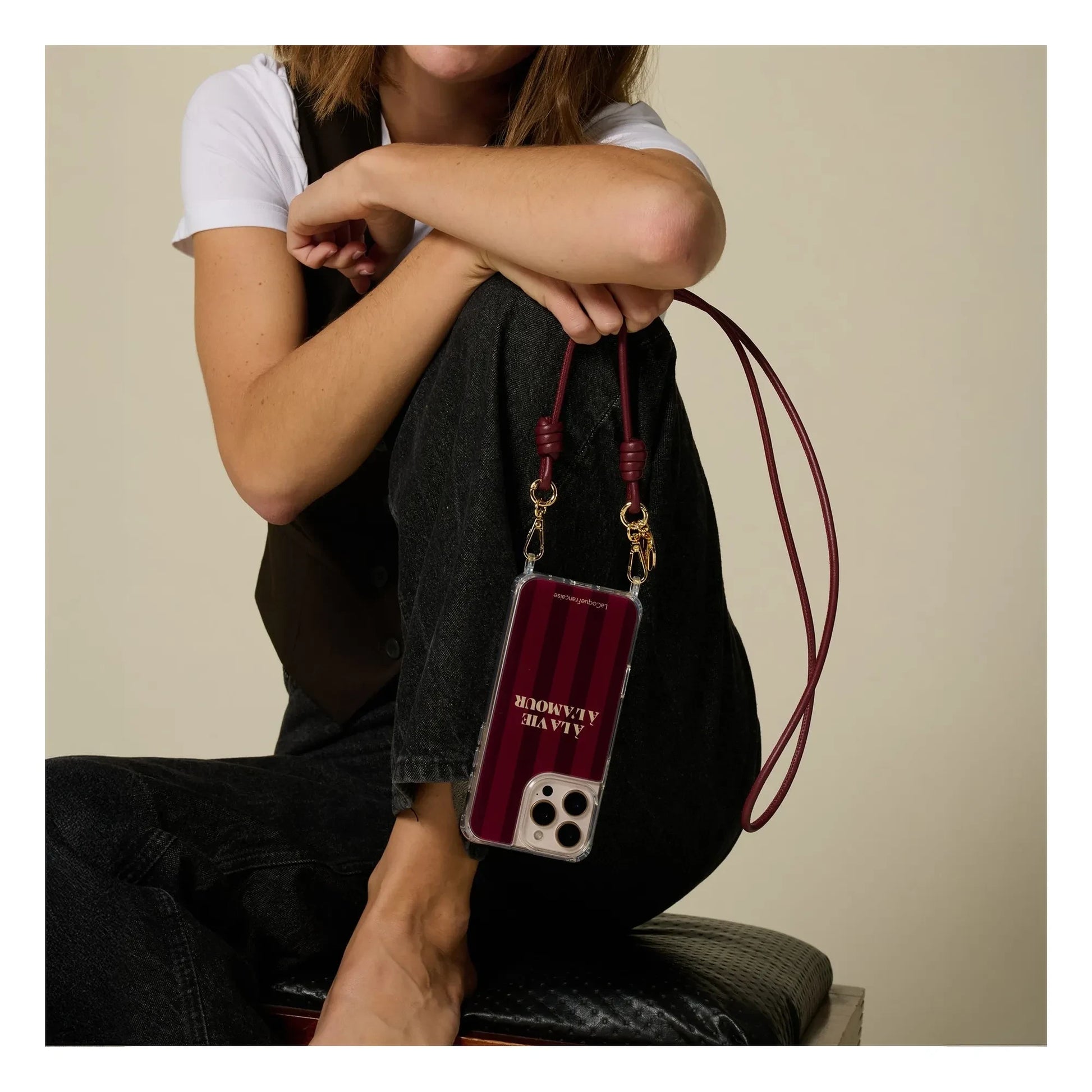 LaCoqueFrançaise - Nolan Uni Cord | Burgundy