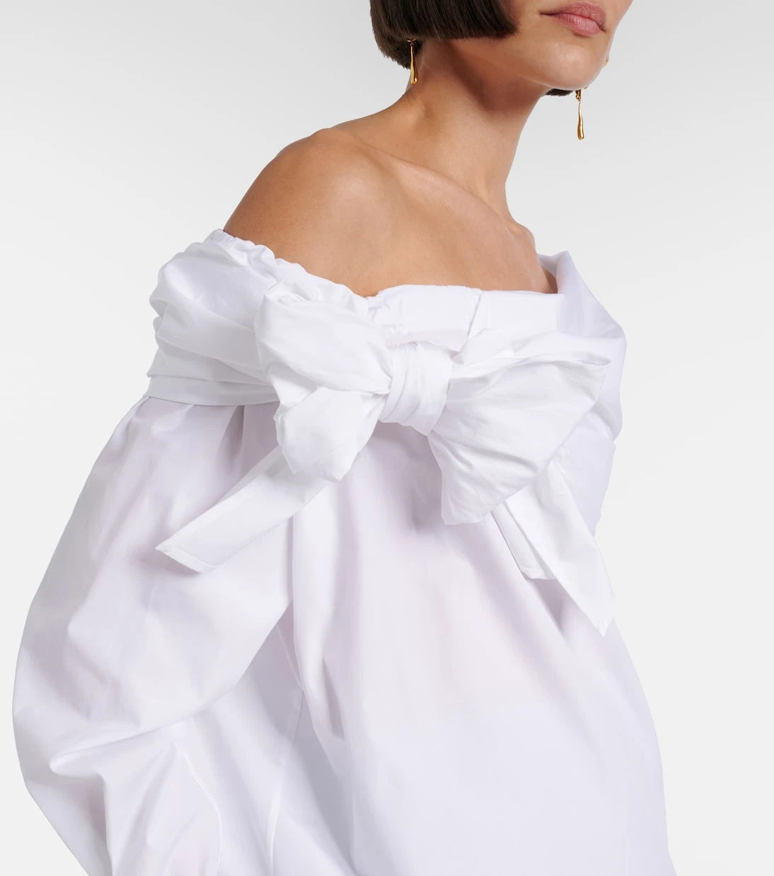 Max Mara - Curvone cotton blouse