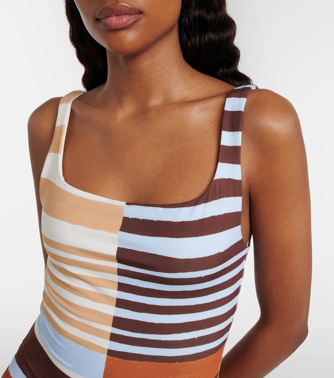 Cala de la Cruz - Vienna striped swimsuit