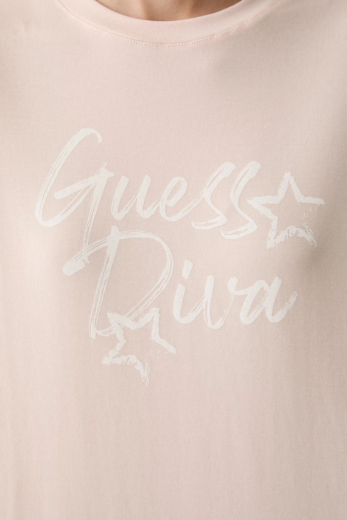 Guess тениска дамска с лиосел LUNA