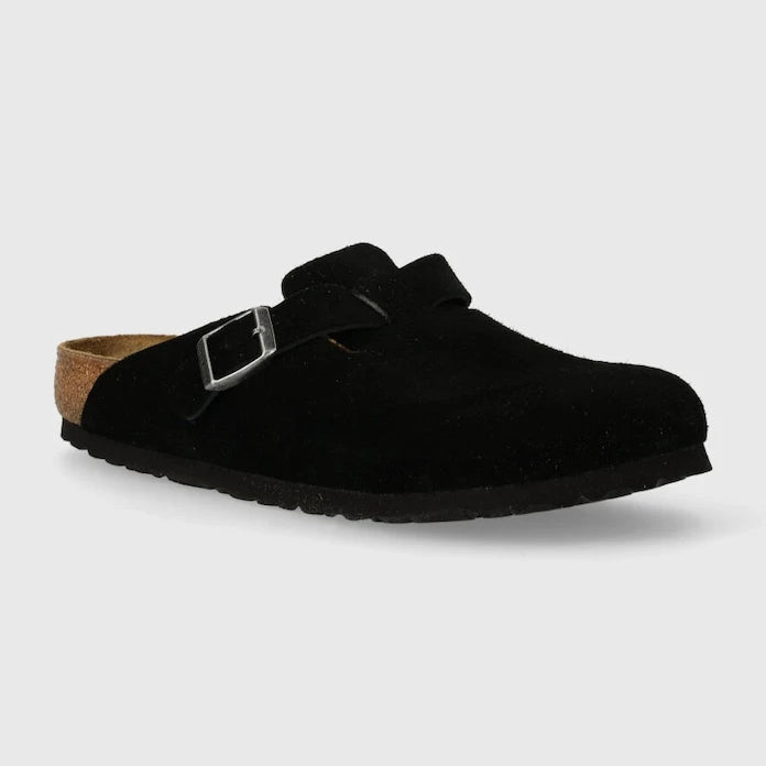 Велурени чехли Birkenstock Boston