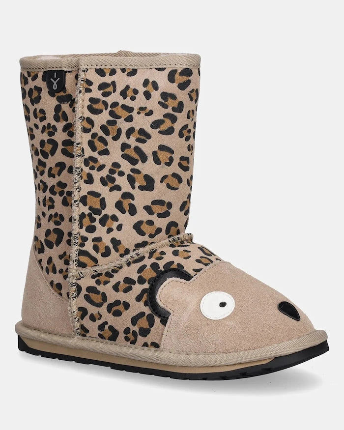 Çocuk Süet Çizme Emu Australia Cheetah