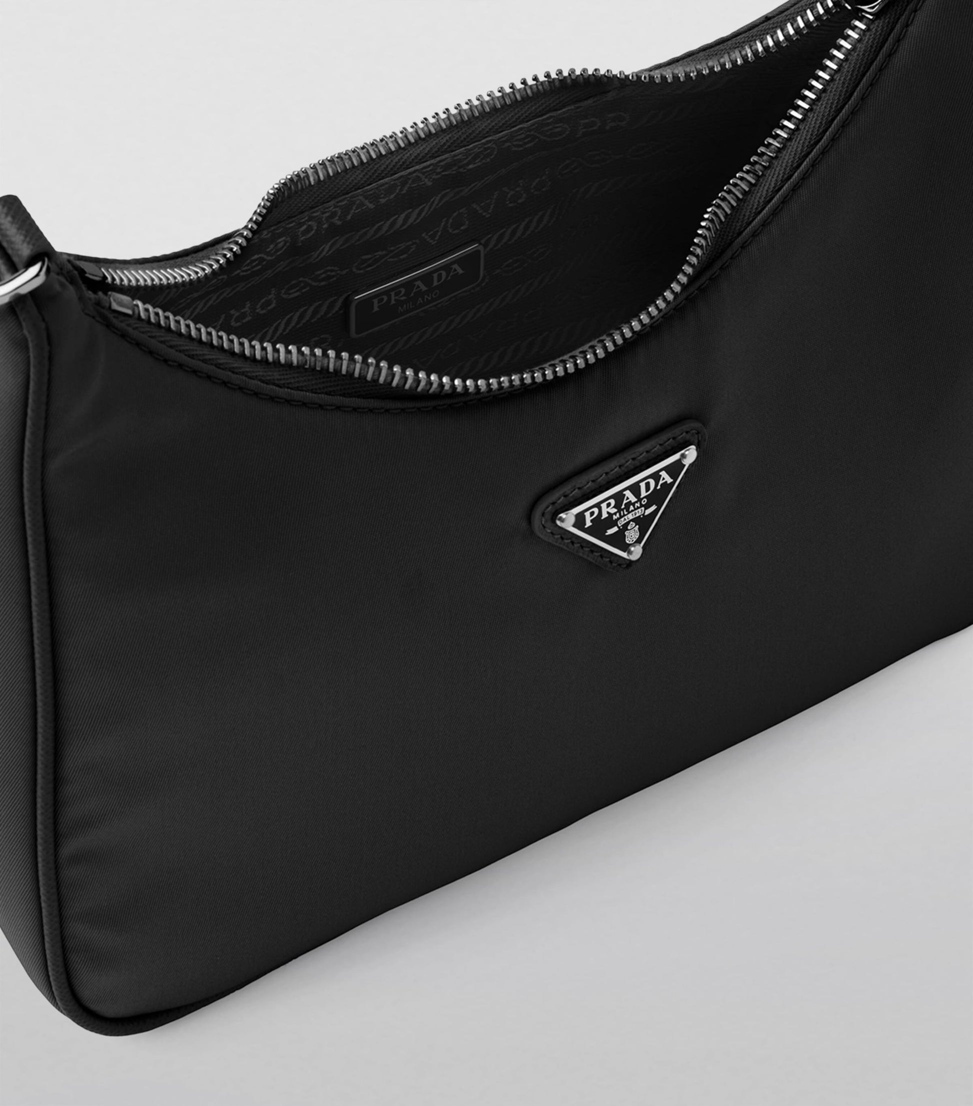 Prada Black Re-Nylon Re-Edition 2005 Shoulder Bag