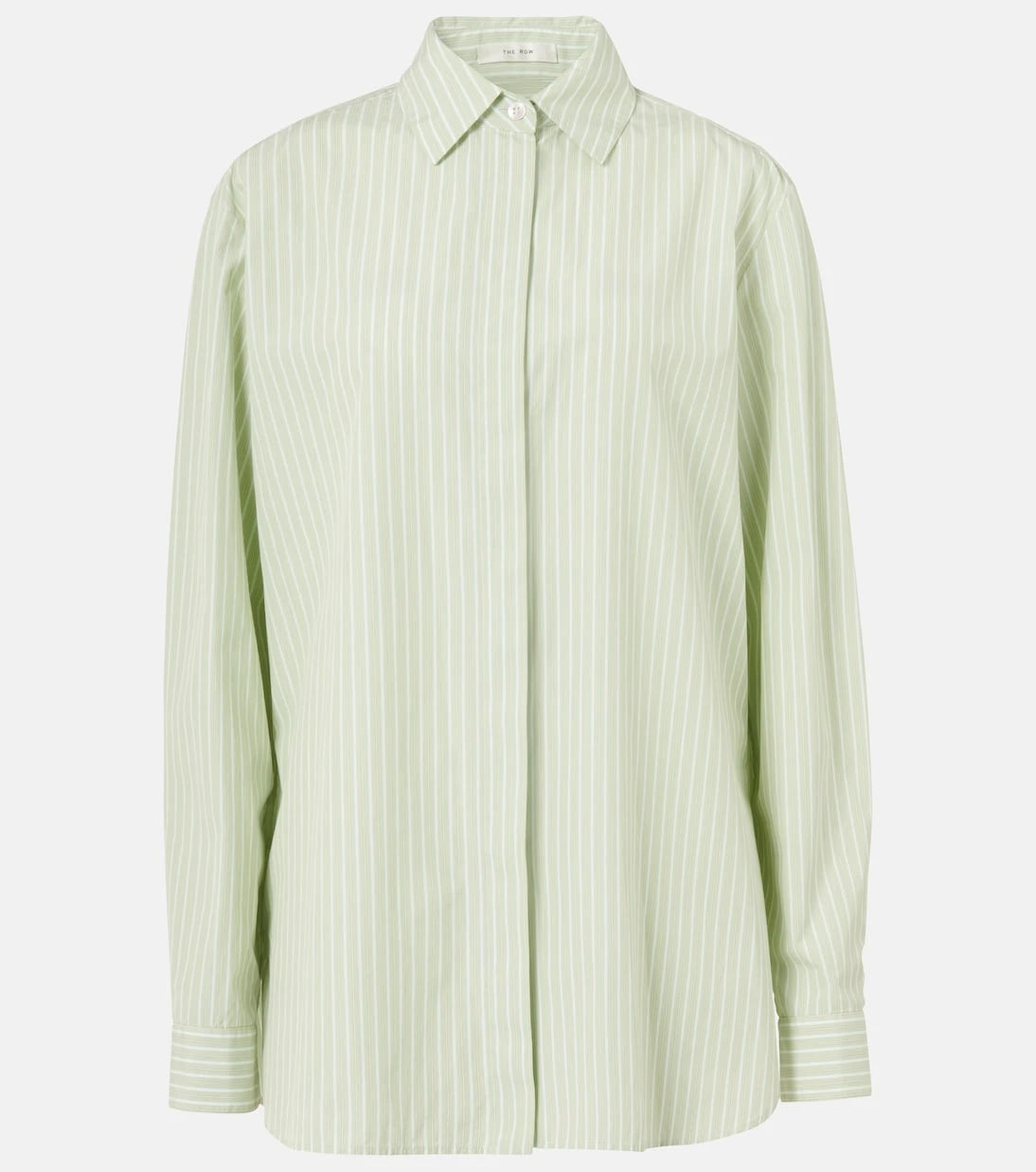The Row - Vanda striped cotton shirt
