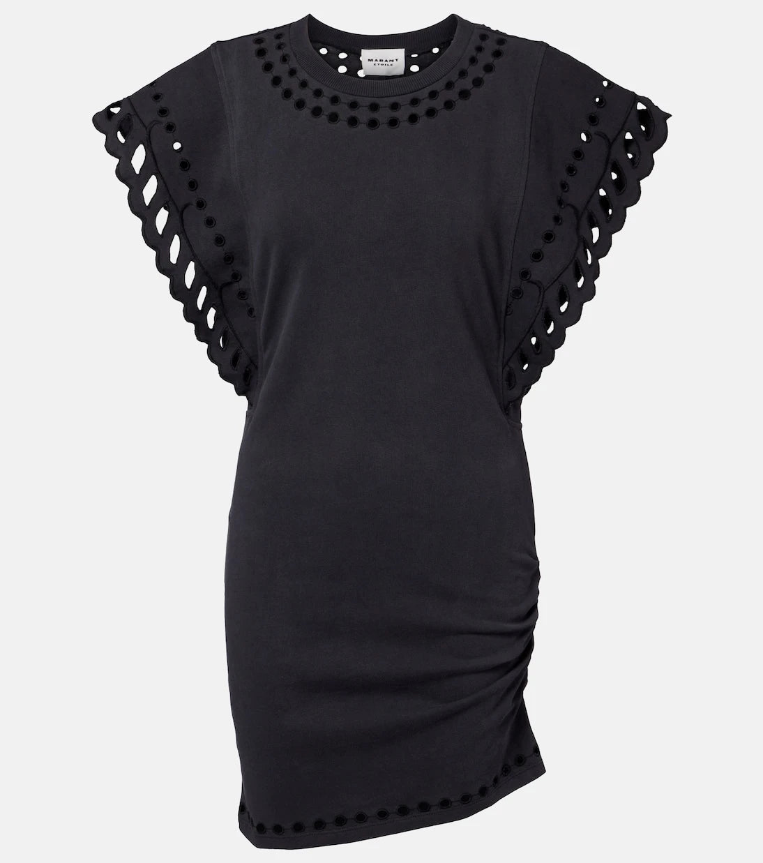 Marant Etoile - Orlane embroidered cotton minidress