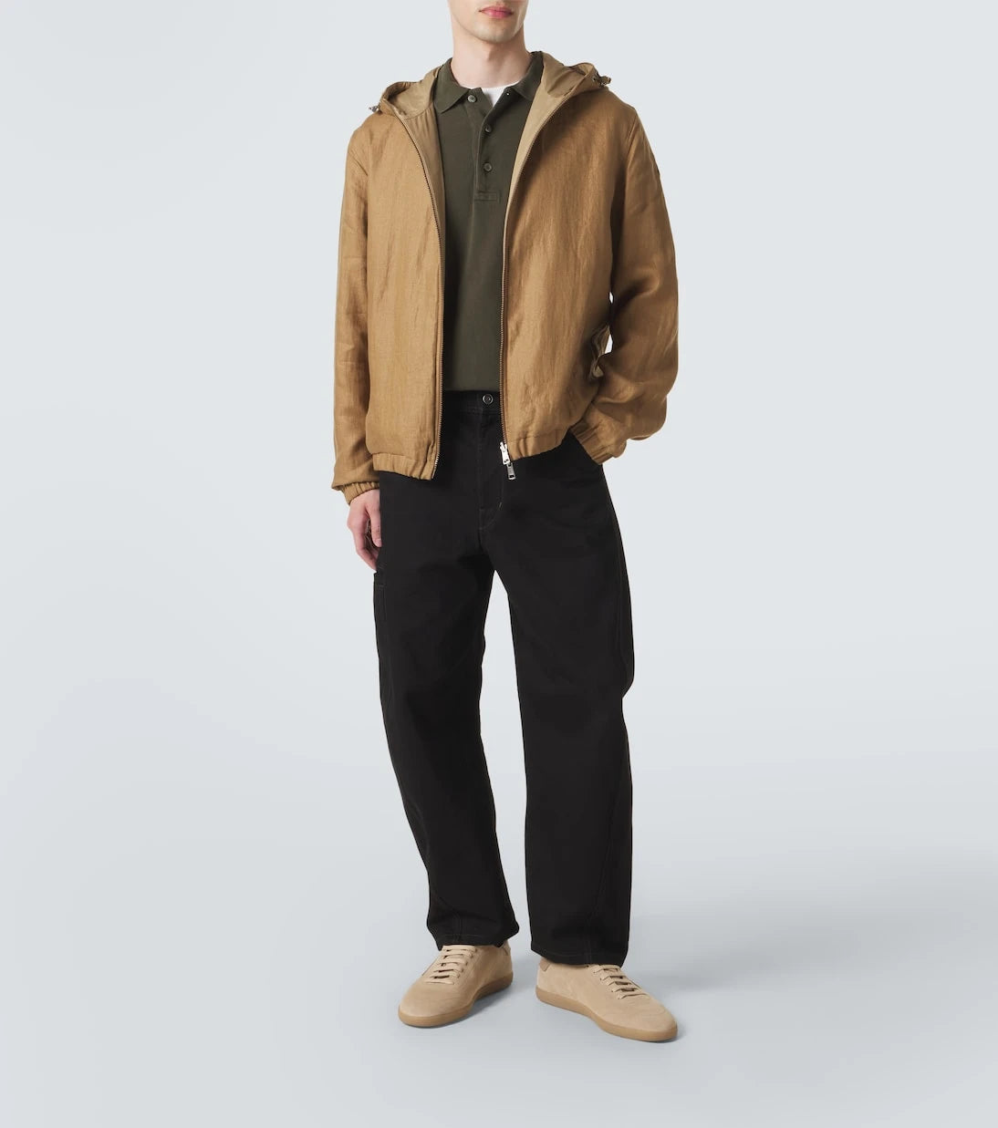 Moncler - جاكيت كتان إيديت