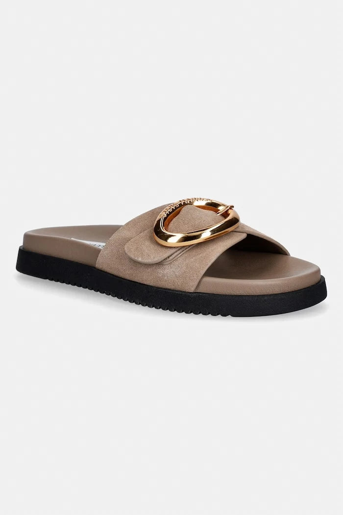 Steve Madden чехли дамски от велур Mistify