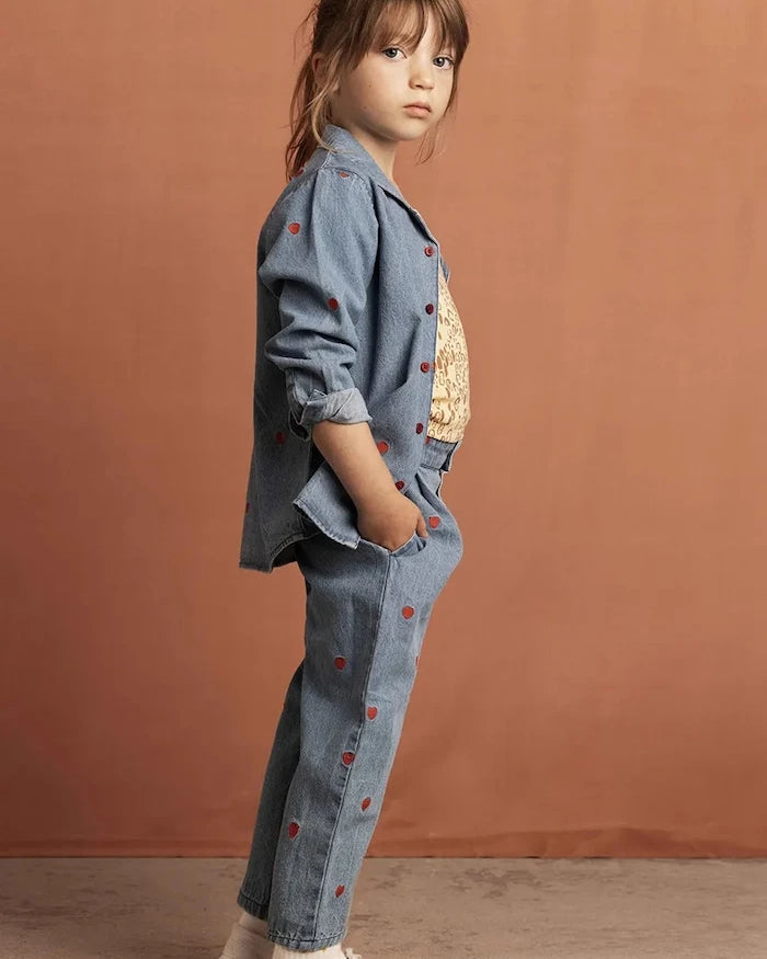 Mini Rodini Mini hearts çocuk джинsi