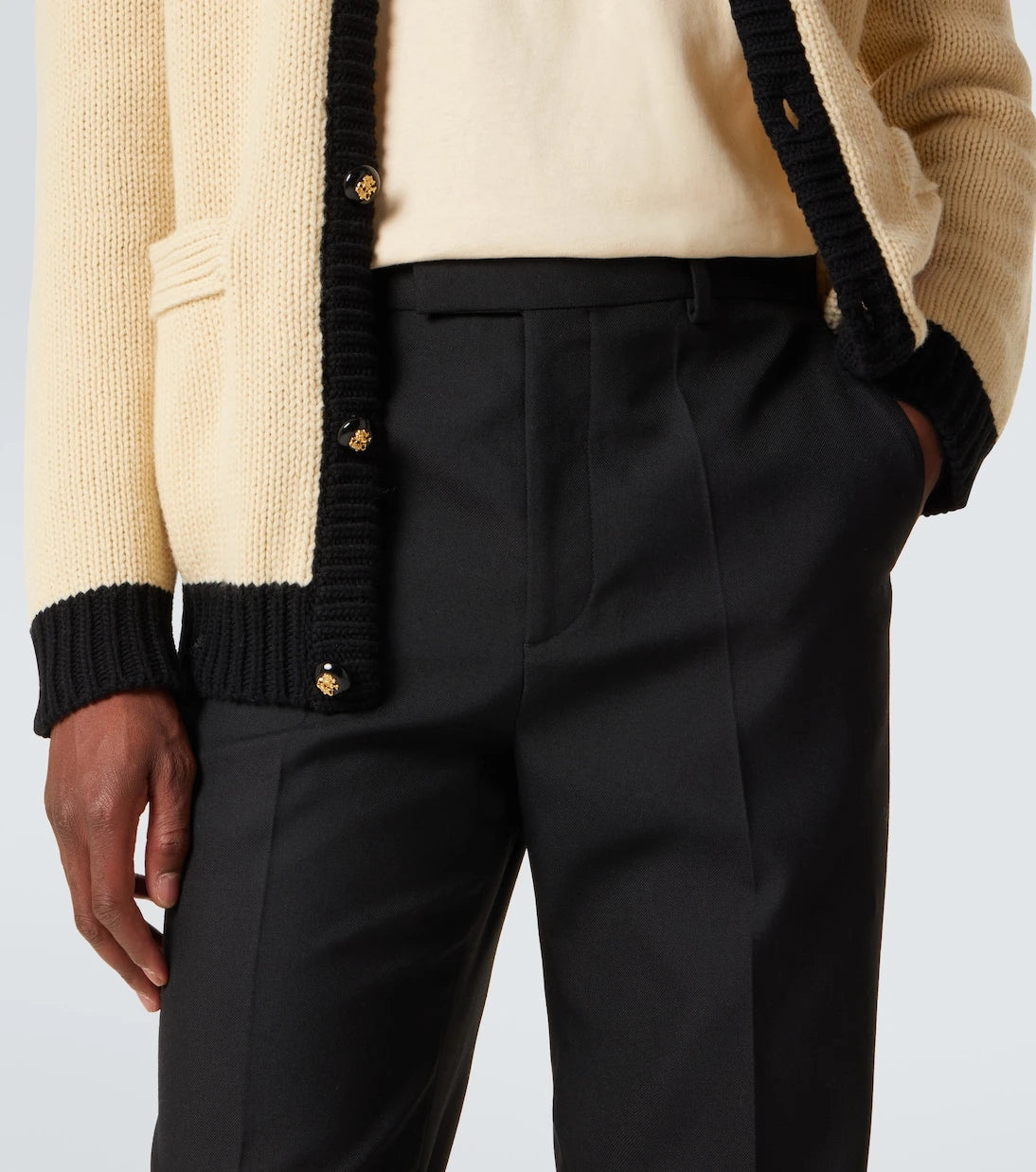 Valentino - High-rise flared pants