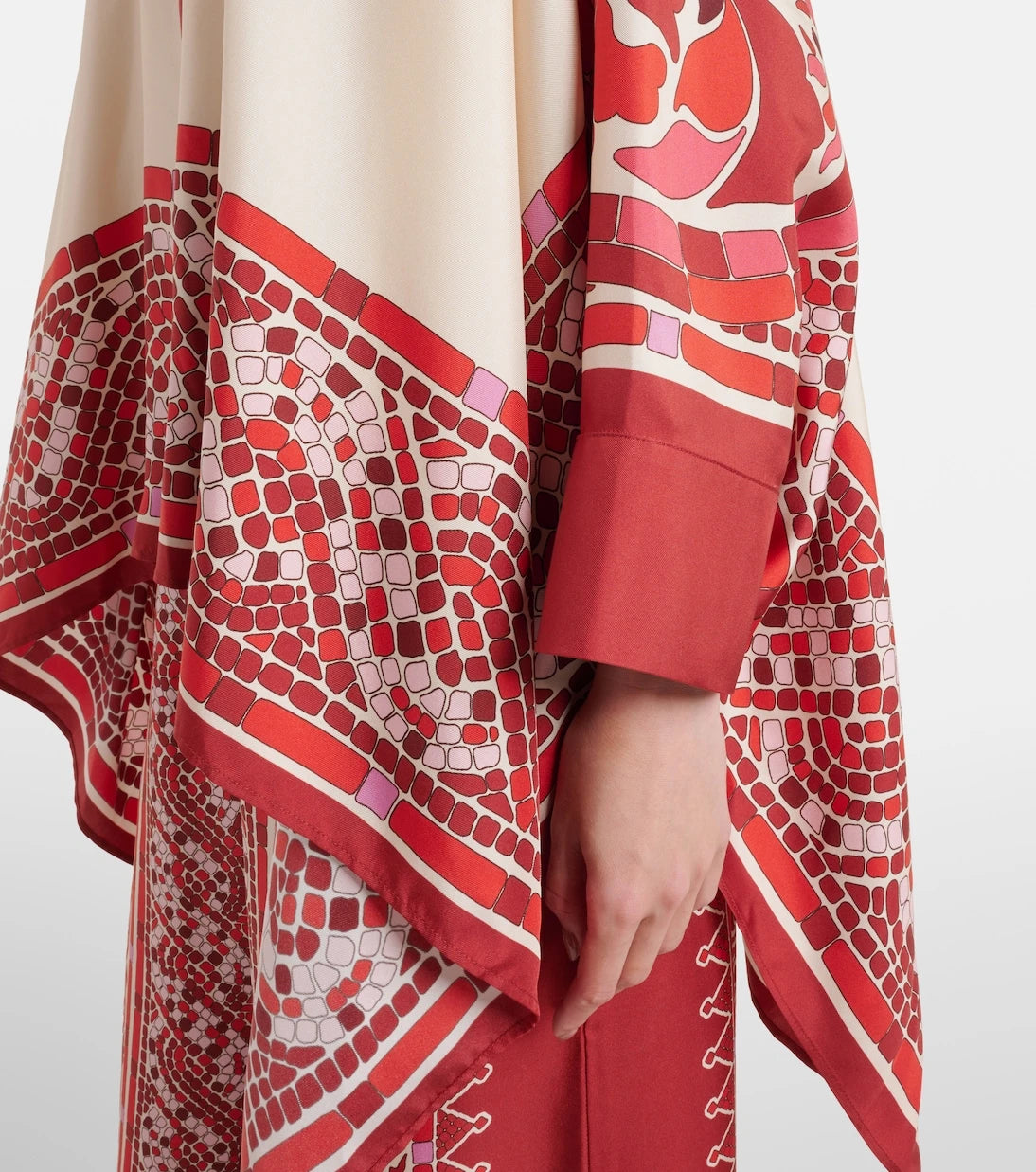 La DoubleJ - Foulard printed silk twill shirt