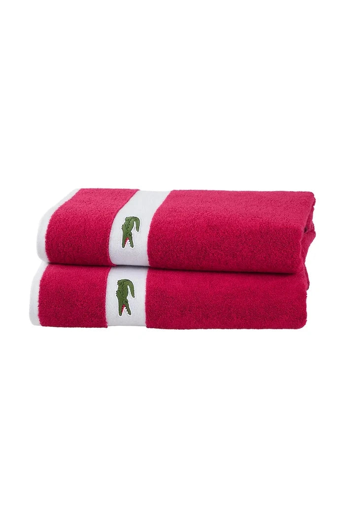 Lacoste LCASUAL Bigarreau 55 x 100 cm Küçük Pamuklu Havlu