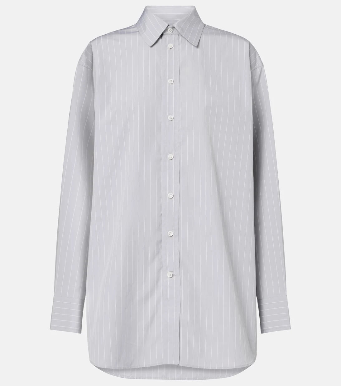 Phoebe Philo - Striped cotton poplin shirt