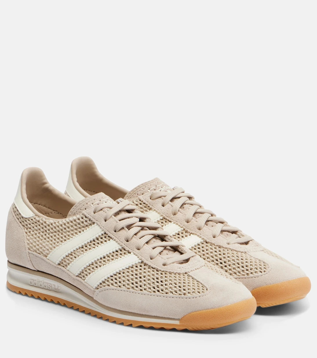 Adidas - SL 72 OG suede-trimmed sneakers