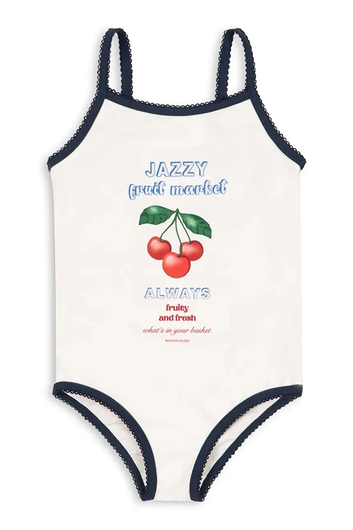 Детски цял бански Konges Sløjd VILJA SWIMSUIT GRS