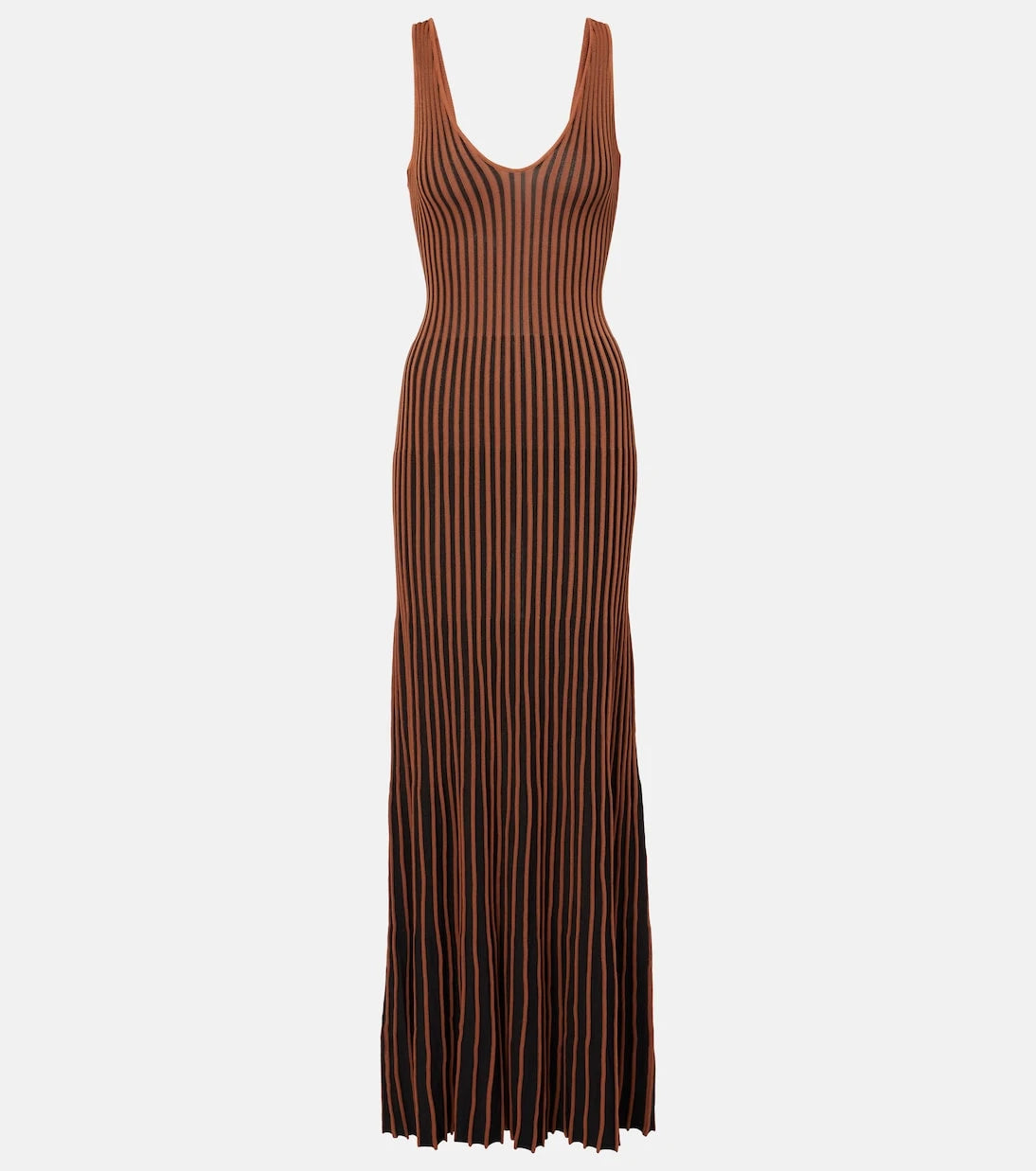 Staud - Claretta pleated maxi dress