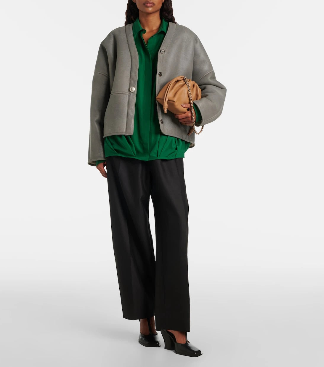 Loewe - Flamenco Medium leather shoulder bag