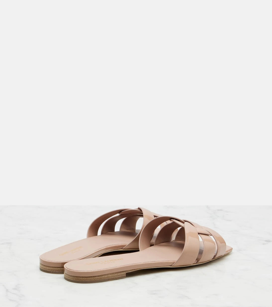 Saint Laurent - Patent leather sandals