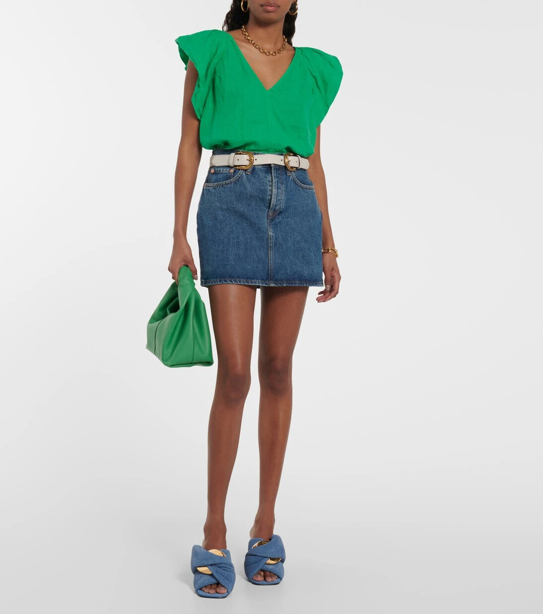 Velvet - Ava linen top