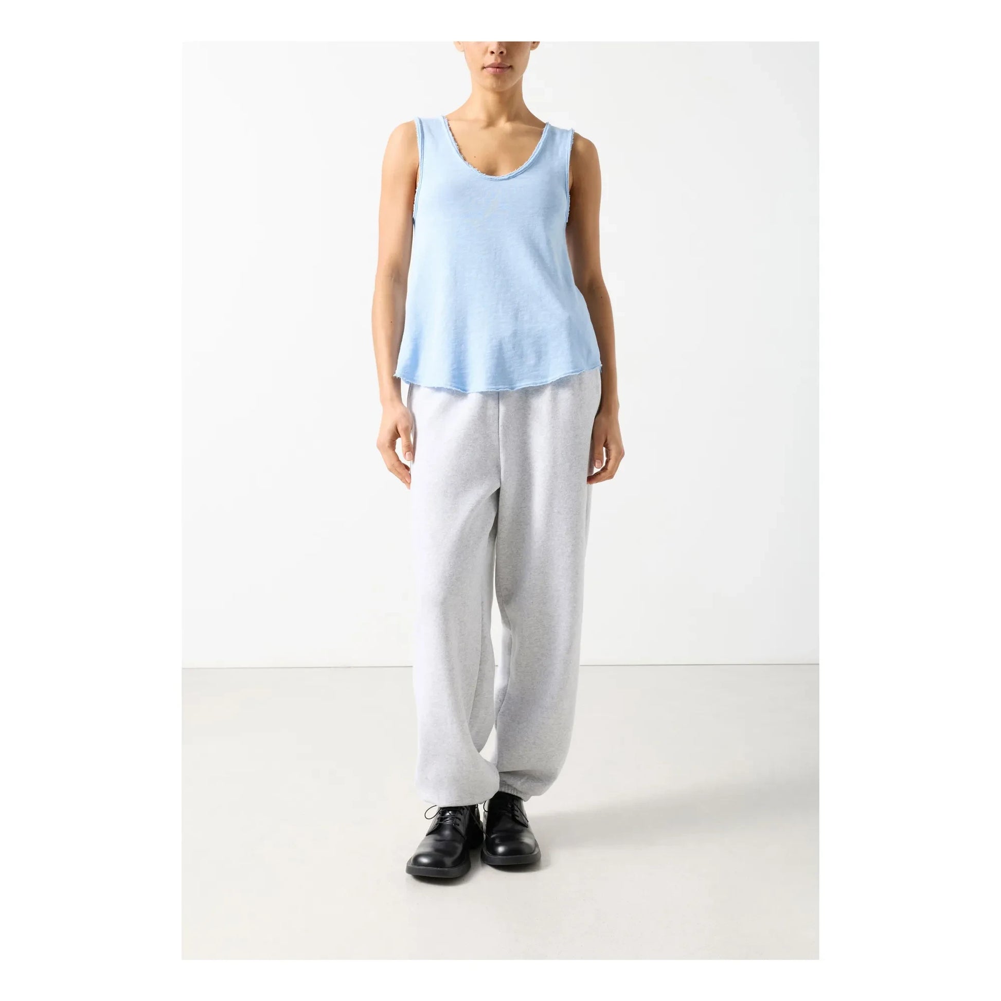 American Vintage - Sonoma Cotton tank top | Light blue