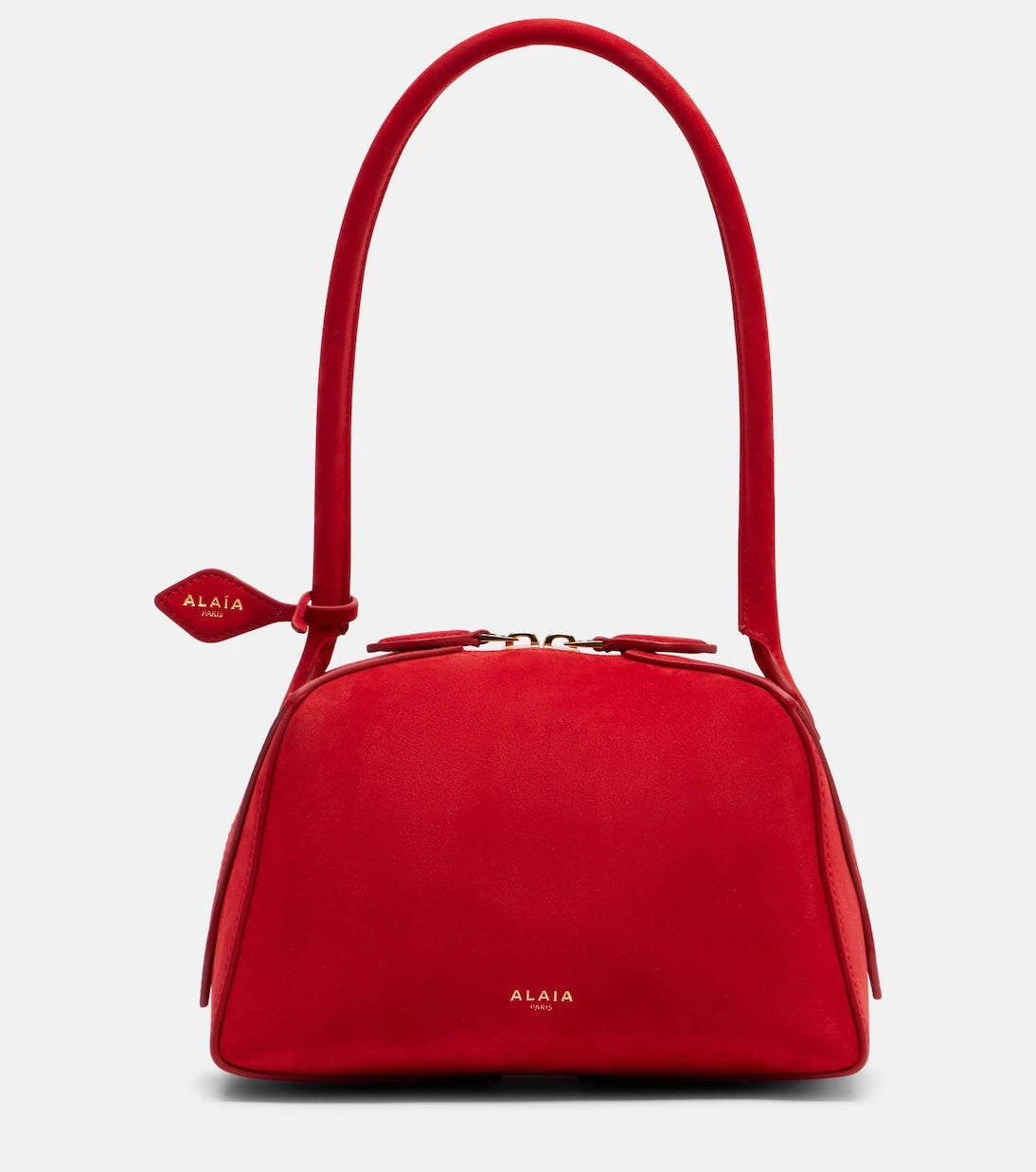 Alaïa - Le Bouledogue Small suede shoulder bag