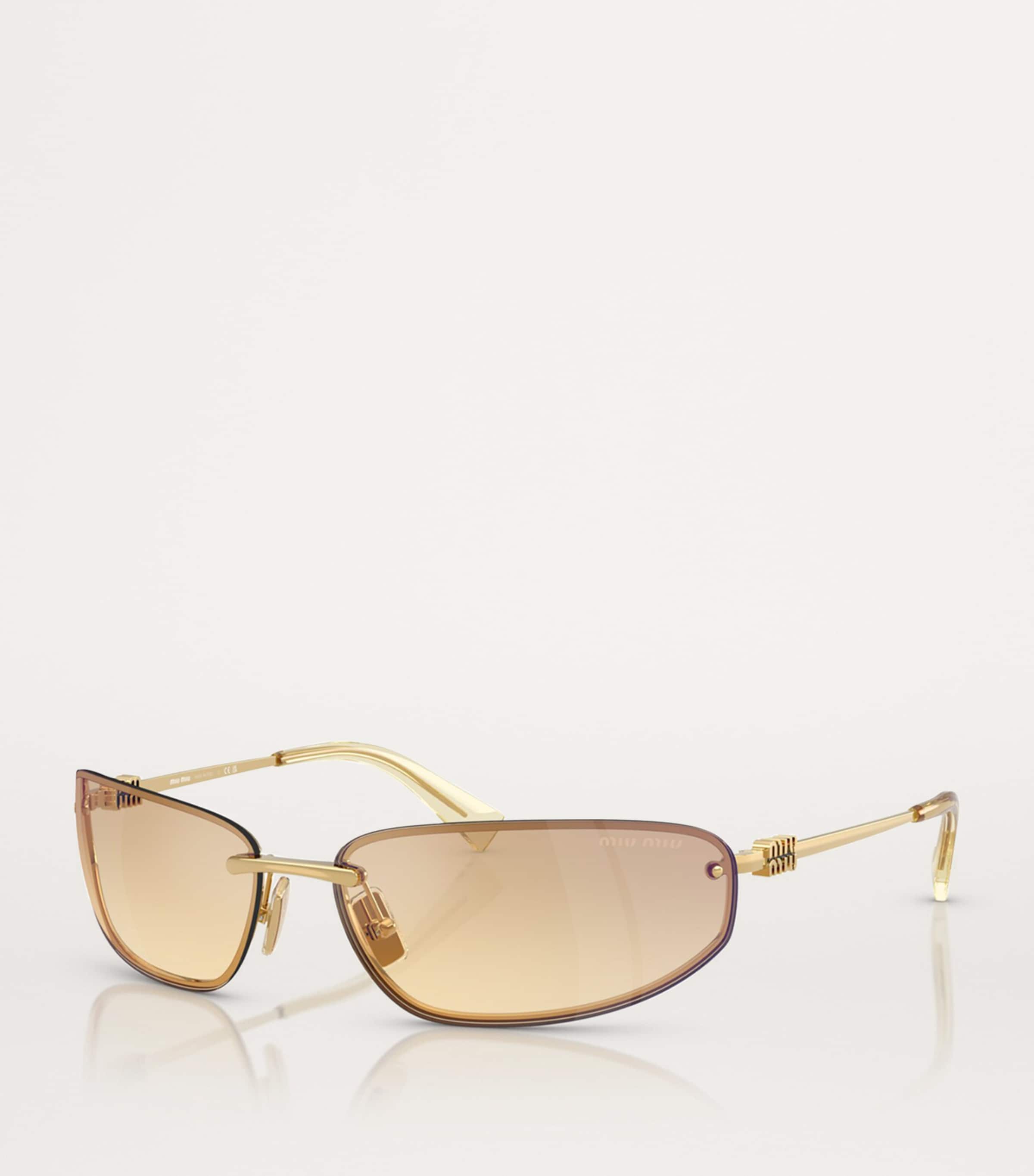 Gold Metal MUA50S Frameless Sunglasses