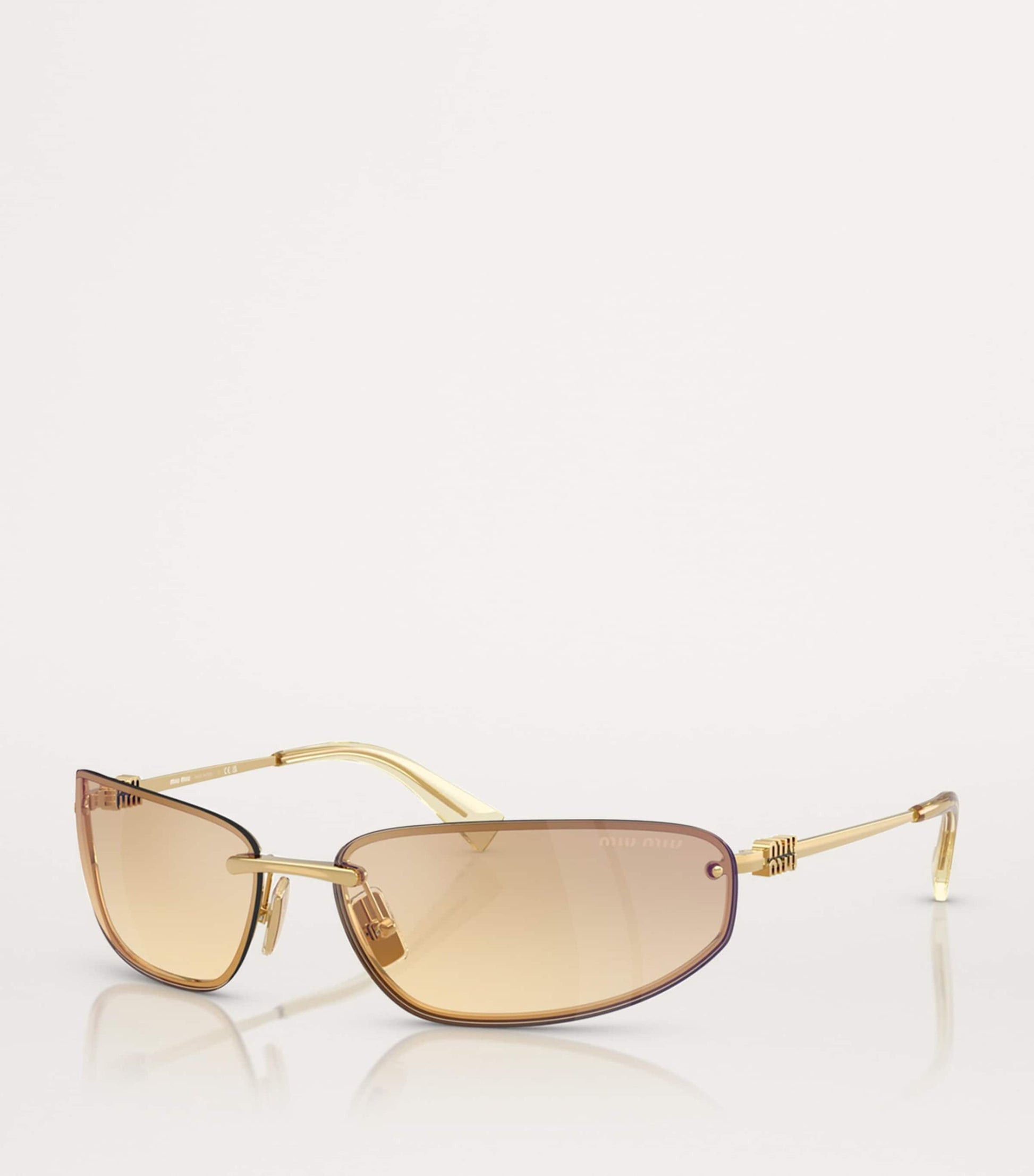 Gold Metal MUA50S Frameless Sunglasses