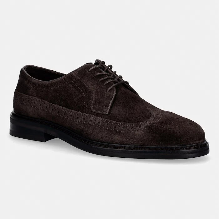 Gant обувки оxford мъжки от велур Bidford