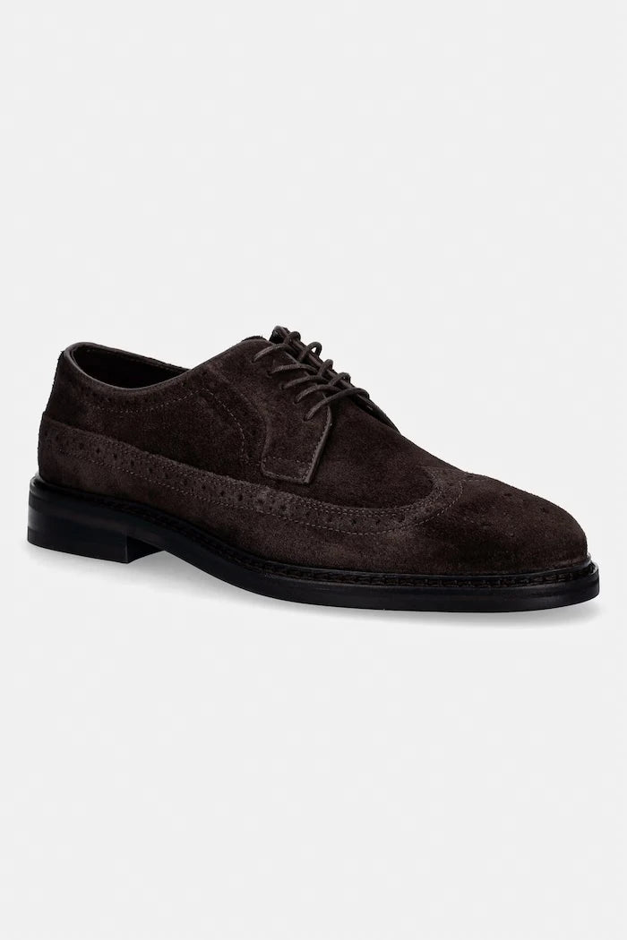 Gant обувки оxford мъжки от велур Bidford