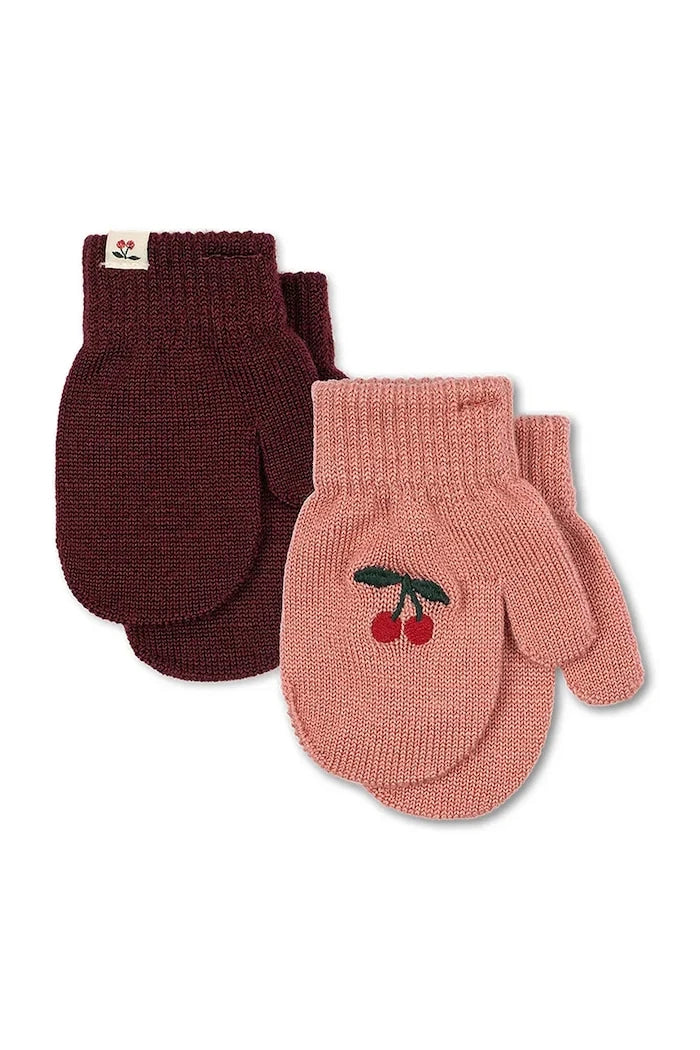 Çocuklar için yünlü eldivenler 2 PACK FILLA MITTENS