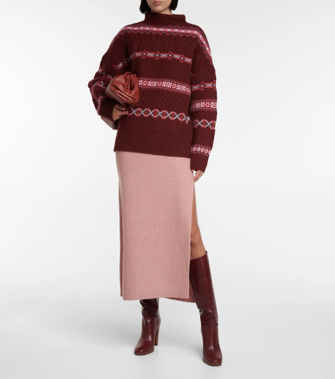 Altuzarra - Wetherby wool-blend midi skirt