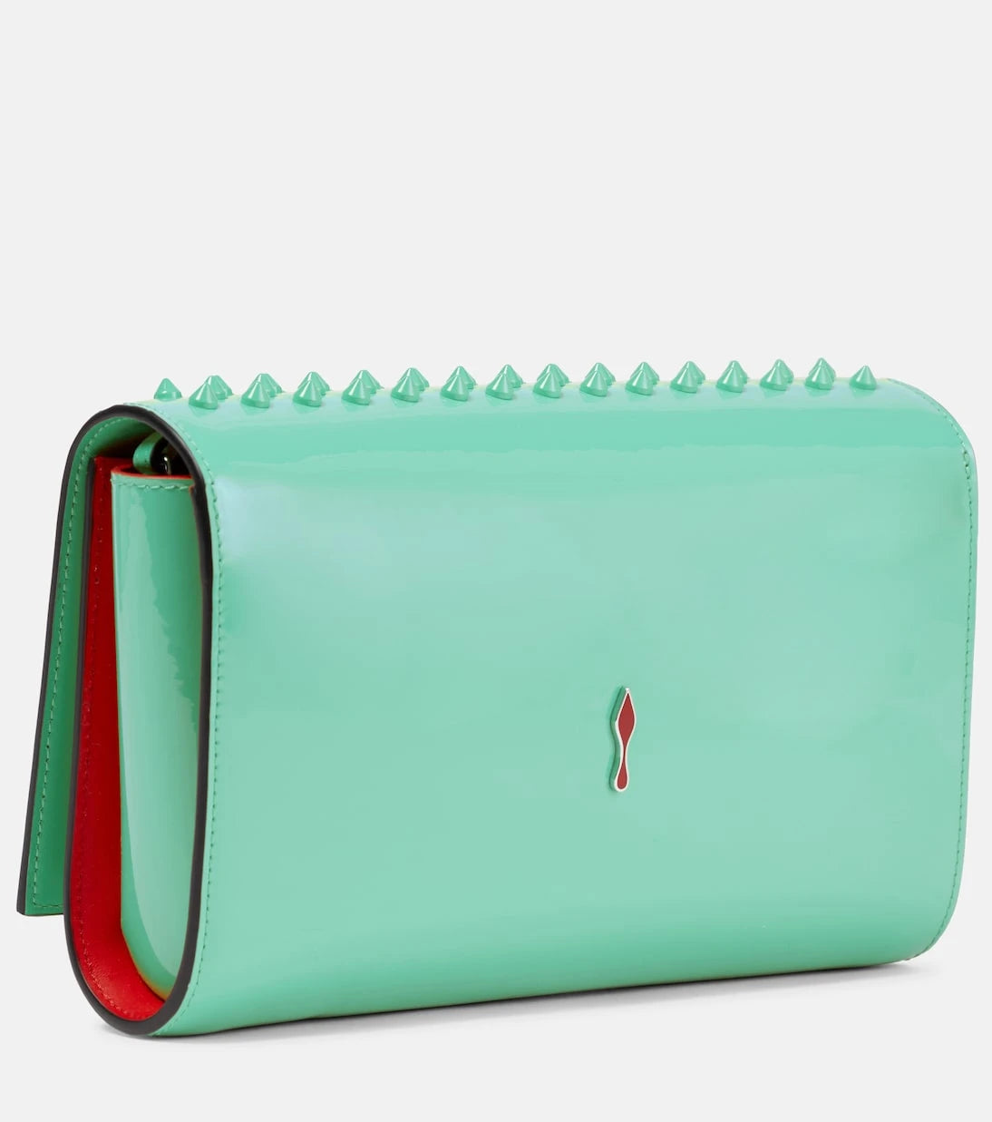 Christian Louboutin - Paloma Small embellished leather clutch
