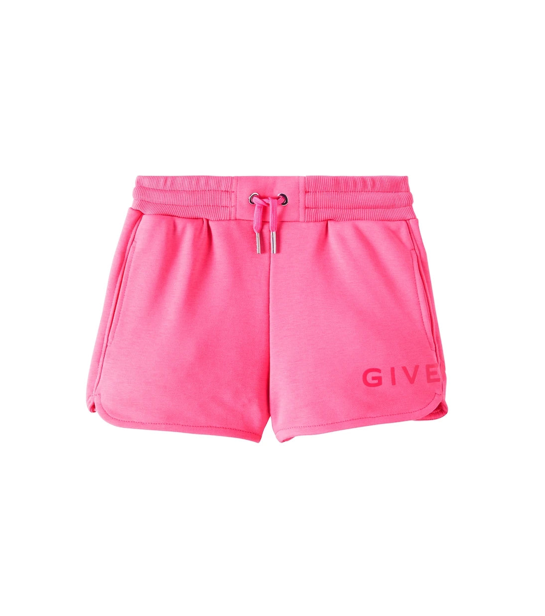 Givenchy Kids - شورت قطني مخلوط بشعار الماركة