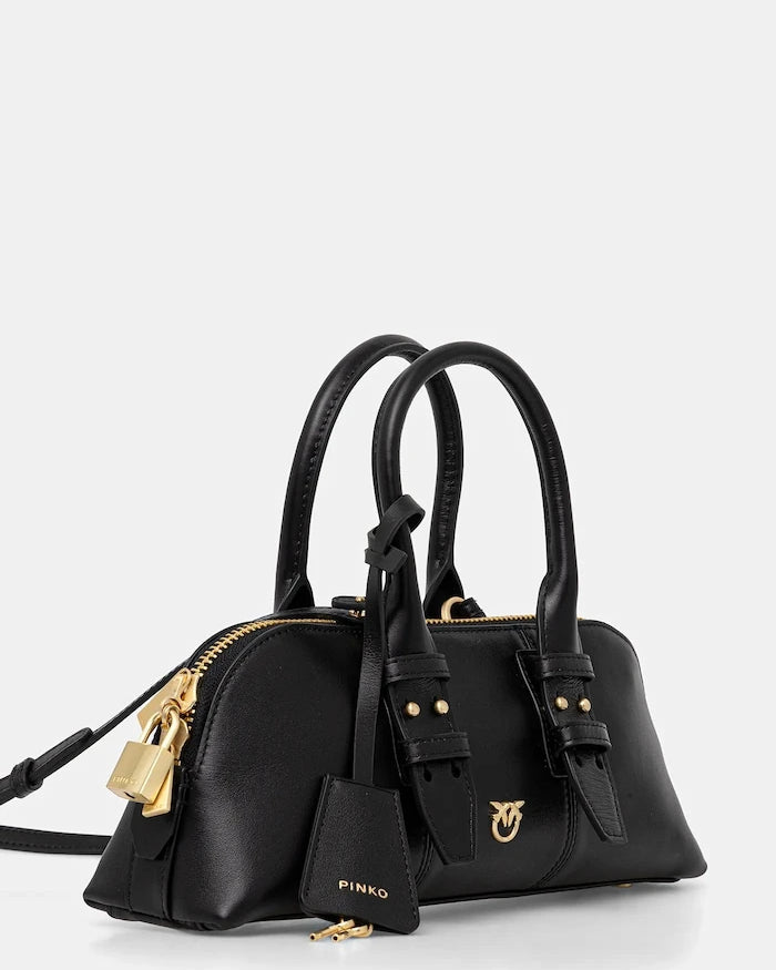Кожена чанта Pinko Horizontal