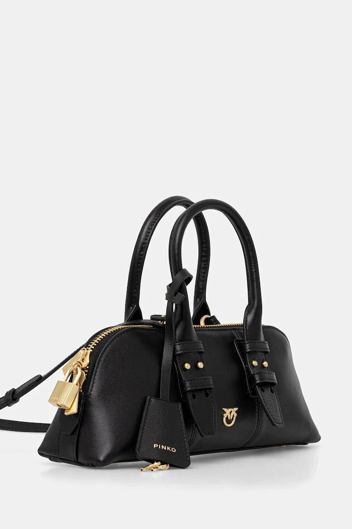 Кожена чанта Pinko Horizontal