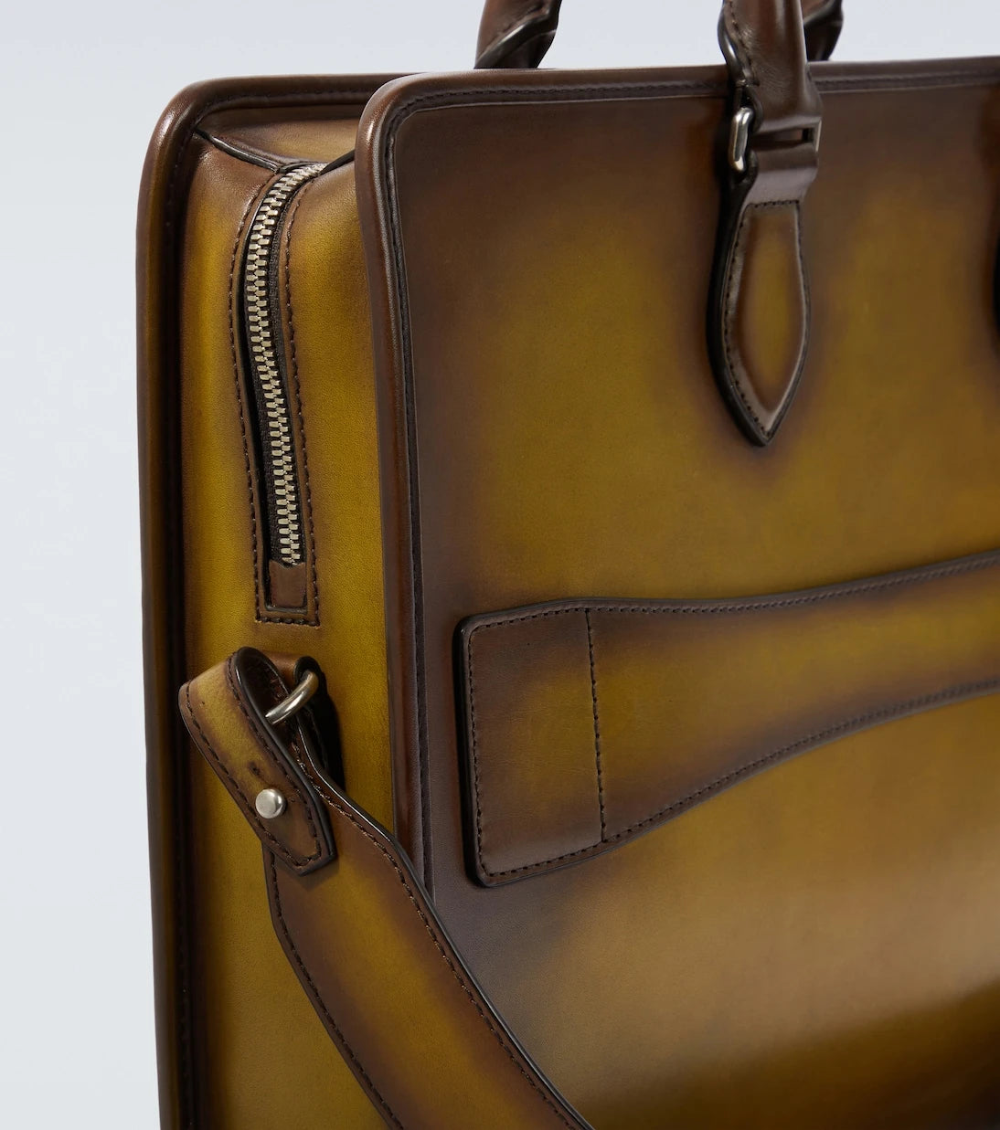 Berluti - Un Jour Scritto leather briefcase