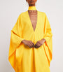 Yellow Cady OOO Kaftan Maxi Dress