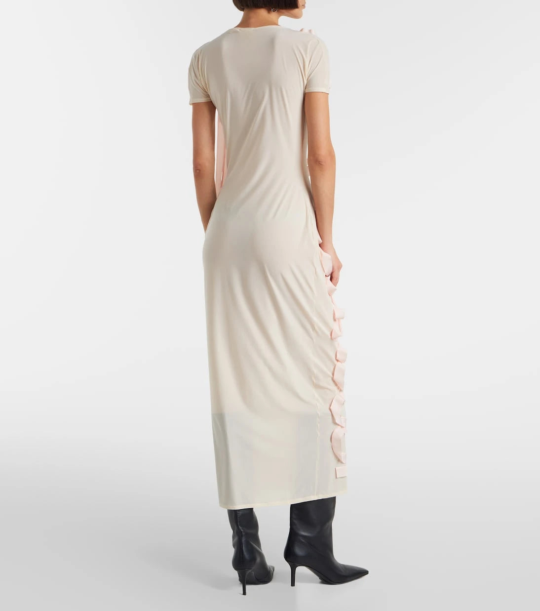 Acne Studios - Ribbon-detail midi dress